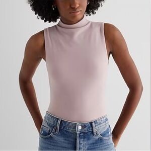 Express Pink Fitted Bodysuit